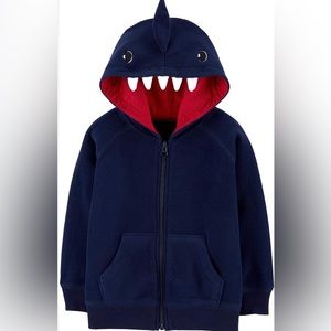 Carter's Baby Boy's Zip Front Fleece Character Hoodie